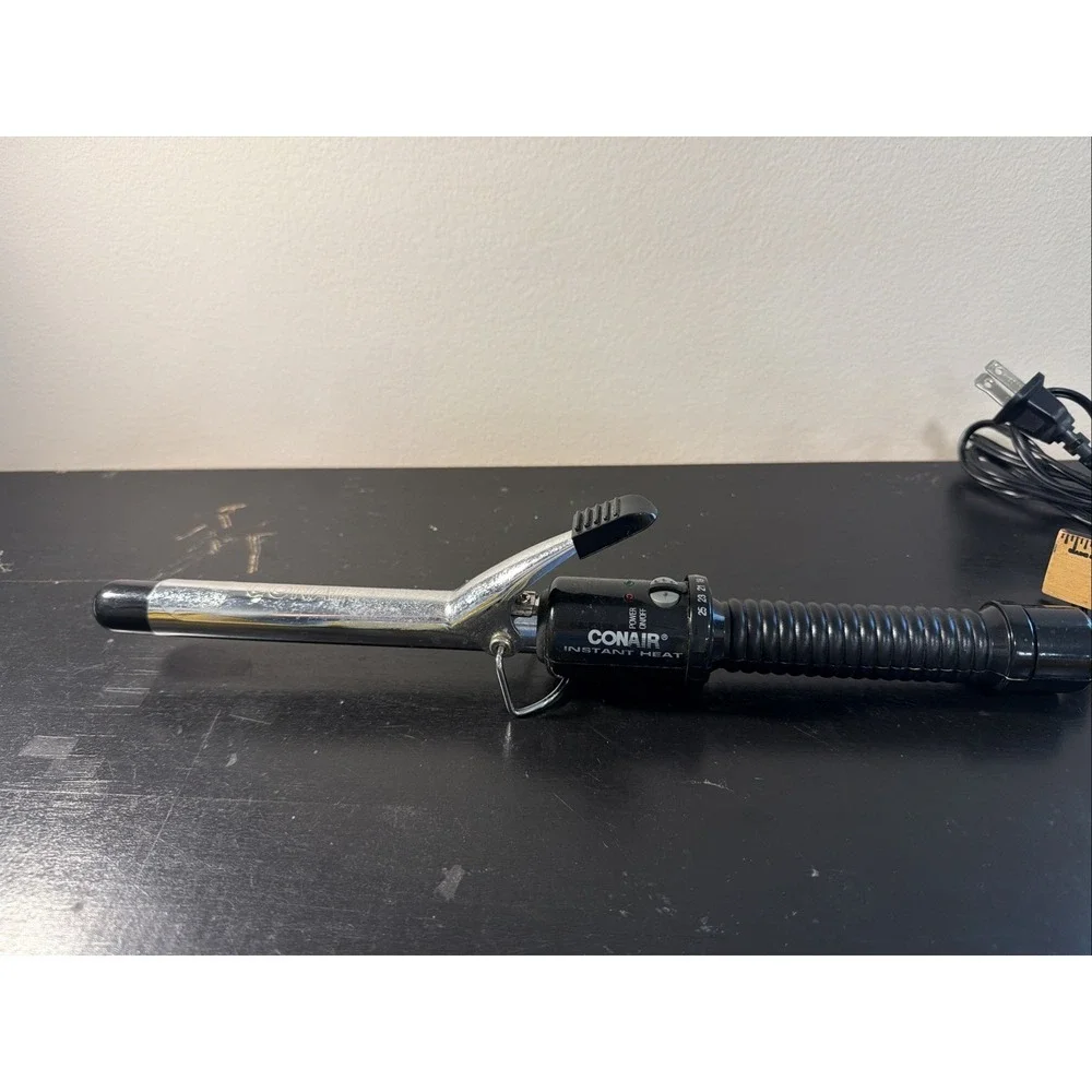 Conair Instant Heat 1-Inch Curling Iron Classic Curls Adjustable Heat